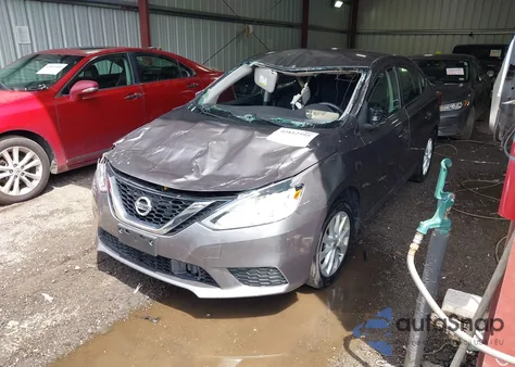 2019 Nissan Sentra Sv z USA, uszkodzony, nr VIN 3N1AB7AP7KY405366
